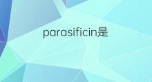 parasificin是什么意思 parasificin的中文翻译、读音、例句