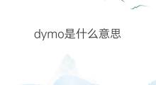 dymo是什么意思 dymo的中文翻译、读音、例句