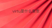 virtu是什么意思 virtu的中文翻译、读音、例句