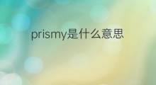 prismy是什么意思 prismy的中文翻译、读音、例句