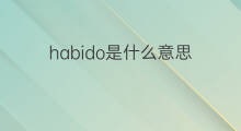 habido是什么意思 habido的中文翻译、读音、例句