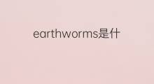 earthworms是什么意思 earthworms的中文翻译、读音、例句