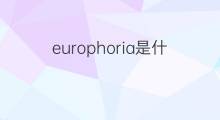 europhoria是什么意思 europhoria的中文翻译、读音、例句