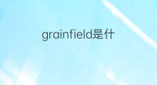 grainfield是什么意思 grainfield的中文翻译、读音、例句