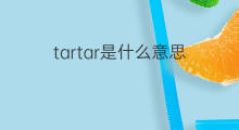 tartar是什么意思 tartar的中文翻译、读音、例句