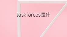 taskforces是什么意思 taskforces的中文翻译、读音、例句