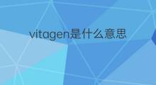 vitagen是什么意思 vitagen的中文翻译、读音、例句