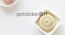potsticker是什么意思 potsticker的中文翻译、读音、例句