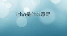 izba是什么意思 izba的中文翻译、读音、例句