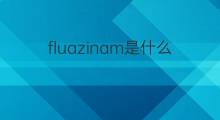 fluazinam是什么意思 fluazinam的中文翻译、读音、例句