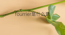fourrier是什么意思 fourrier的中文翻译、读音、例句