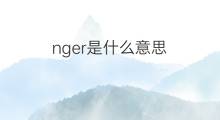 nger是什么意思 nger的中文翻译、读音、例句