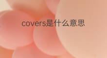 covers是什么意思 covers的中文翻译、读音、例句