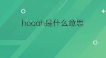 hooah是什么意思 hooah的中文翻译、读音、例句