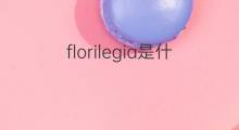 florilegia是什么意思 florilegia的中文翻译、读音、例句