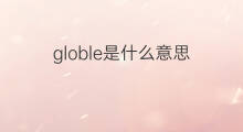 globle是什么意思 globle的中文翻译、读音、例句