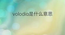 volodia是什么意思 英文名volodia的翻译、发音、来源
