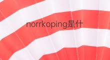 norrkoping是什么意思 norrkoping的中文翻译、读音、例句