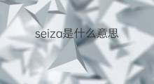 seiza是什么意思 seiza的中文翻译、读音、例句