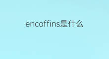 encoffins是什么意思 encoffins的中文翻译、读音、例句