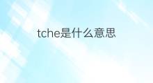 tche是什么意思 tche的中文翻译、读音、例句
