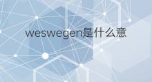 weswegen是什么意思 weswegen的中文翻译、读音、例句