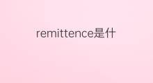 remittence是什么意思 remittence的中文翻译、读音、例句