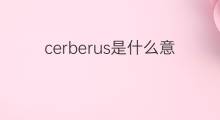 cerberus是什么意思 cerberus的中文翻译、读音、例句