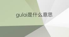 gulai是什么意思 gulai的中文翻译、读音、例句