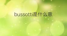 bussotti是什么意思 英文名bussotti的翻译、发音、来源