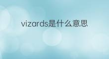 vizards是什么意思 vizards的中文翻译、读音、例句