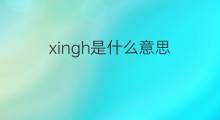 xingh是什么意思 xingh的中文翻译、读音、例句