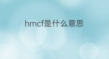 hmcf是什么意思 hmcf的中文翻译、读音、例句