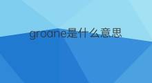 groane是什么意思 groane的中文翻译、读音、例句