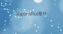 liupanshui是什么意思 liupanshui的中文翻译、读音、例句