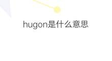 hugon是什么意思 hugon的中文翻译、读音、例句