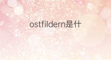 ostfildern是什么意思 ostfildern的中文翻译、读音、例句
