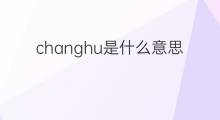changhu是什么意思 changhu的中文翻译、读音、例句