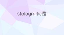 stalagmitic是什么意思 stalagmitic的中文翻译、读音、例句