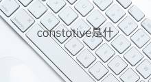 constative是什么意思 constative的中文翻译、读音、例句