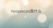 twopieces是什么意思 twopieces的中文翻译、读音、例句