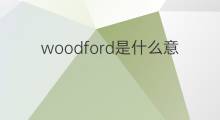 woodford是什么意思 woodford的中文翻译、读音、例句