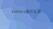 knitters是什么意思 knitters的中文翻译、读音、例句
