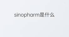 sinopharm是什么意思 sinopharm的中文翻译、读音、例句