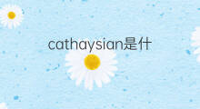 cathaysian是什么意思 cathaysian的中文翻译、读音、例句