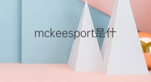 mckeesport是什么意思 mckeesport的中文翻译、读音、例句
