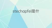 stechapfel是什么意思 stechapfel的中文翻译、读音、例句