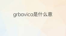grbavica是什么意思 grbavica的中文翻译、读音、例句