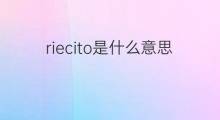 riecito是什么意思 riecito的中文翻译、读音、例句