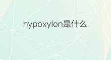 hypoxylon是什么意思 hypoxylon的中文翻译、读音、例句